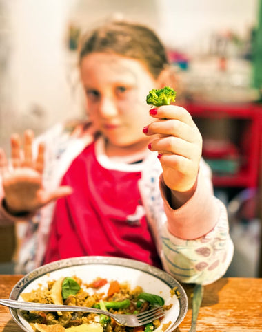 Fussy eaters broccoli Gareth Vanderhope