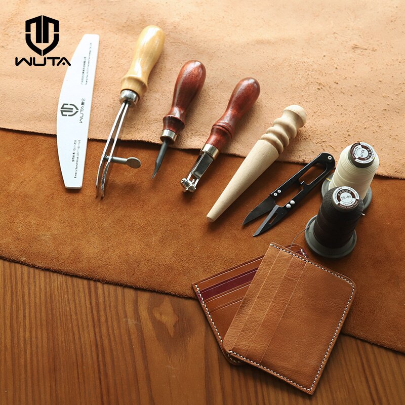 18 Piece Leather Working Tool Supply Kit