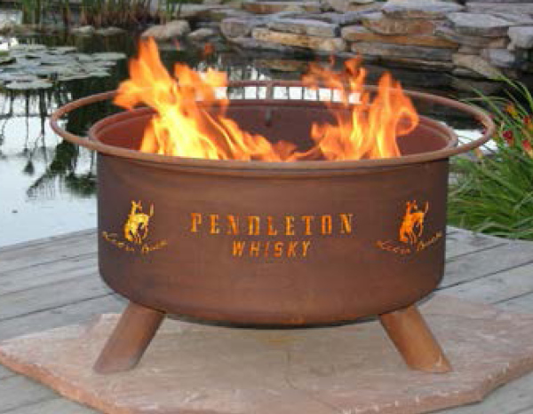 Fire Pit Pendleton Whisky