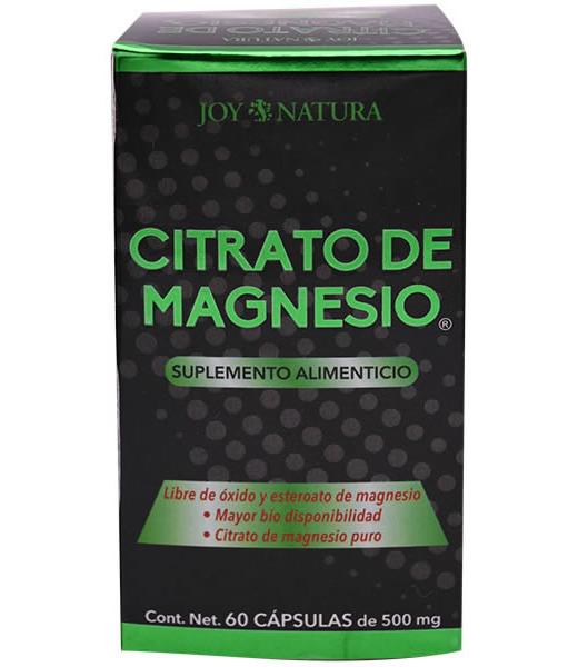 Citrato De Magnesio 60 Capsulas Joy Natura 8087