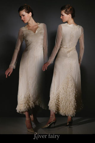 Vintage 30’s Hollywood Style wedding dress