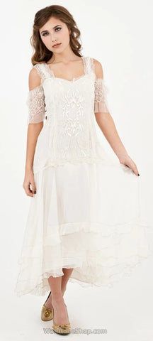 Venetian White Dress
