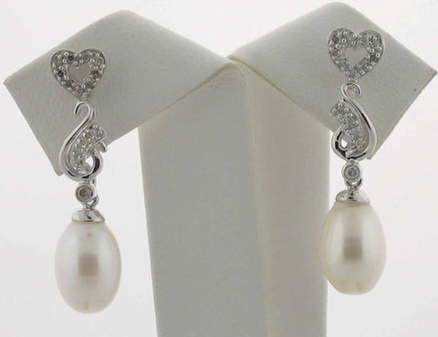 Victorian Bridal Pearl Earrings