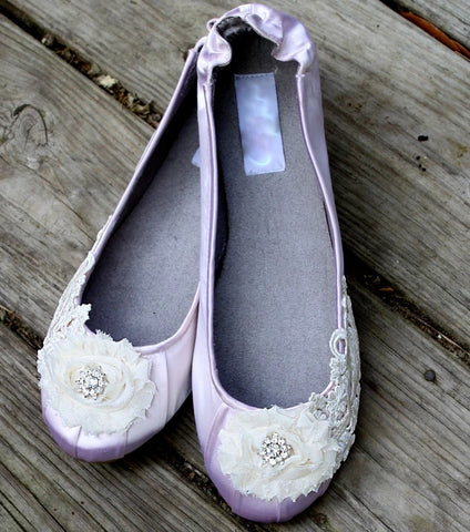 The Edwardian inspired ballet flats