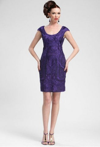 Mystical Stone Vintage Dress in purple