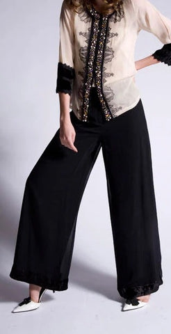 Vintage Inspired Pants in black