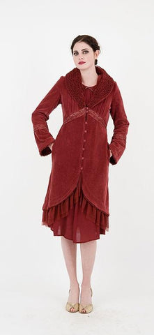 Red Ferry Coat