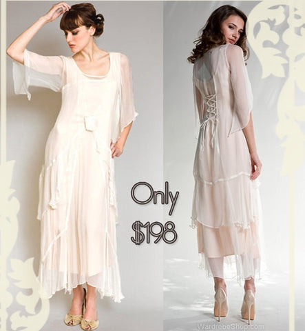 Gatsby style gown by Nataya