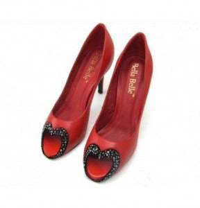 Devil red shoes