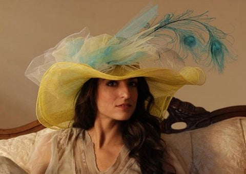 Lady Laura hat by Louisa Voisine Millinery