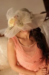 Lady Anna hat by Louisa Voisine Millinery.