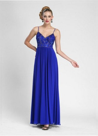 Prom Inspirations blue long dress