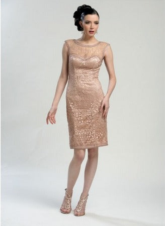  Sue Wong Cocktail short dress in rose