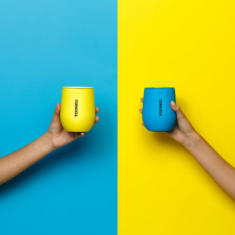 corkcicle neon insulated cup
