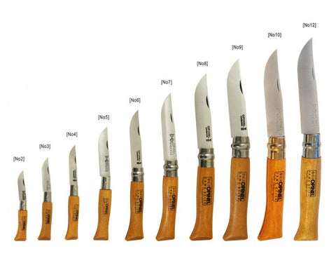 Opinel-France-Knife-Comparison-sizes-image