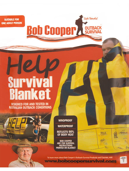 BOB COOPER | Help Survival Blanket