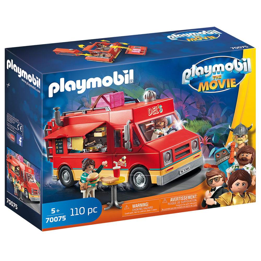 Bløde fødder Diskutere Bogholder Playmobil - THE MOVIE Del's Food Truck /Toys – doerson