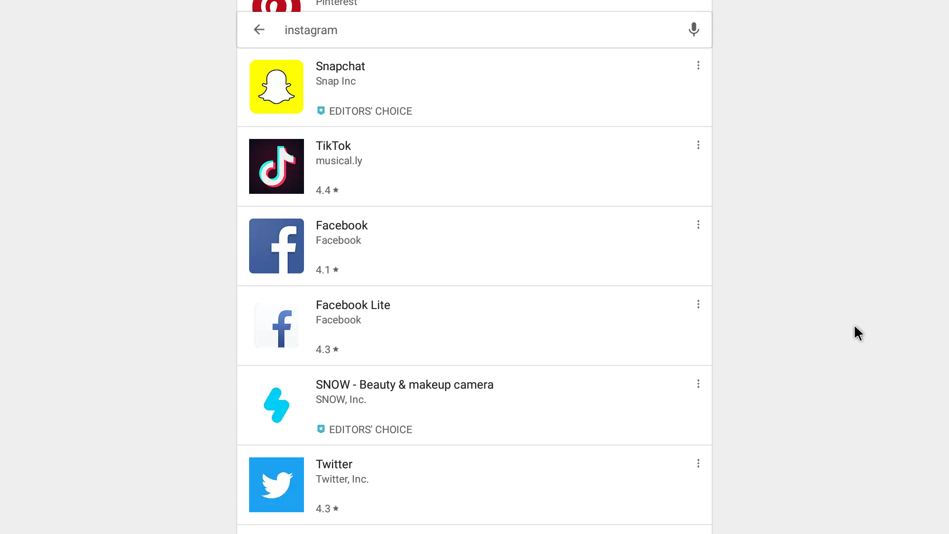 Android TV Box Social Media Apps