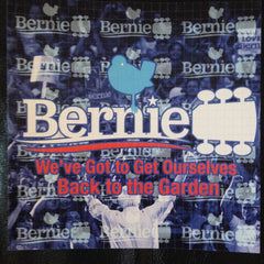 Bernstock Bernie Sanders Crowd Blotter Art