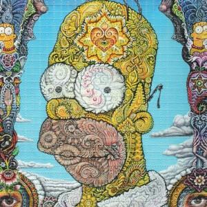  Psychedelic Homer Blotter Art 