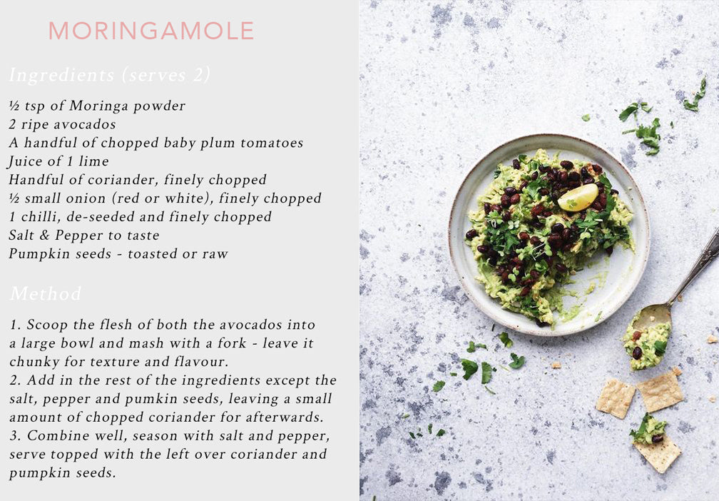 Moringa Salad | Moringamole recipe