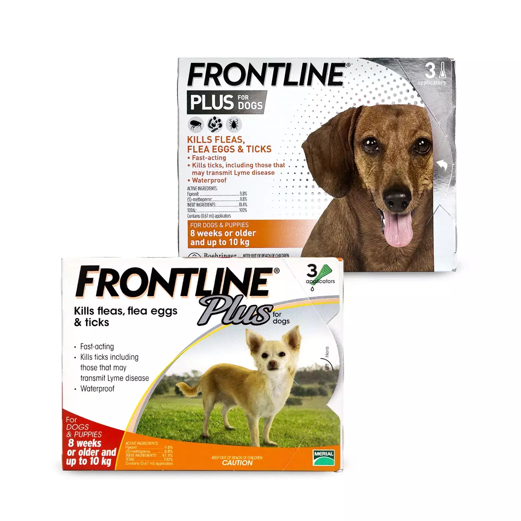 can you use frontline plus for dogs on cats