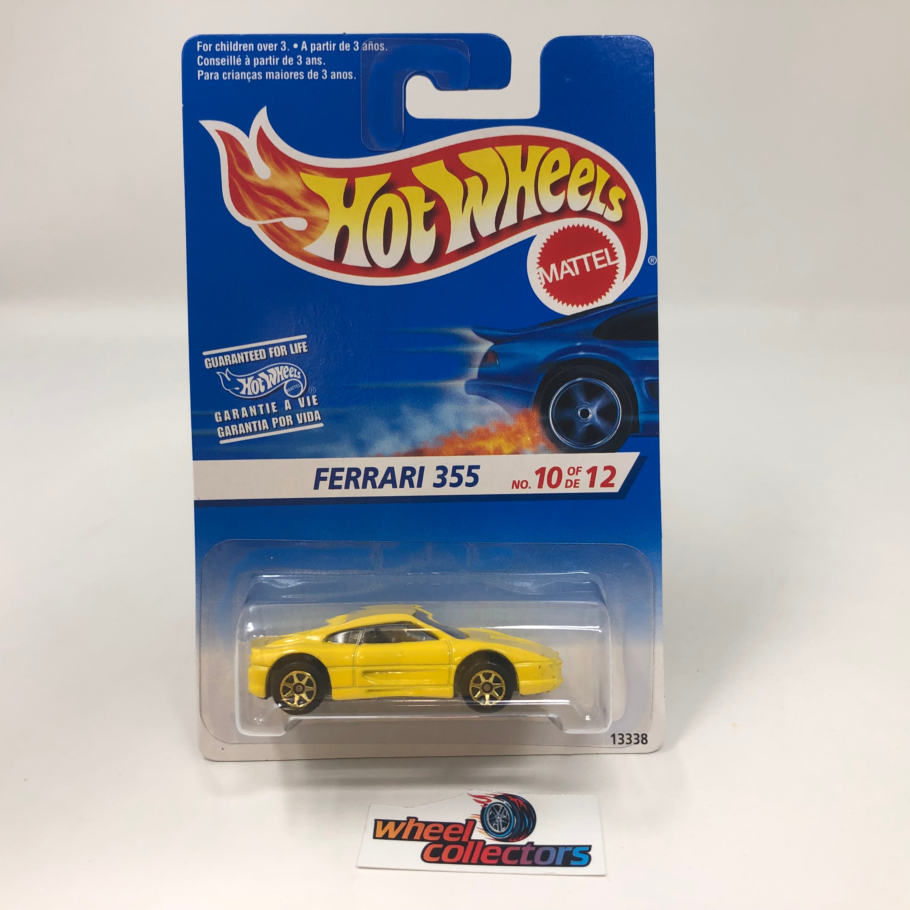 Details about   Authentic Hot Wheels Ferrari 250 Fly Yellow 7sp International Short Card 1995 FS 