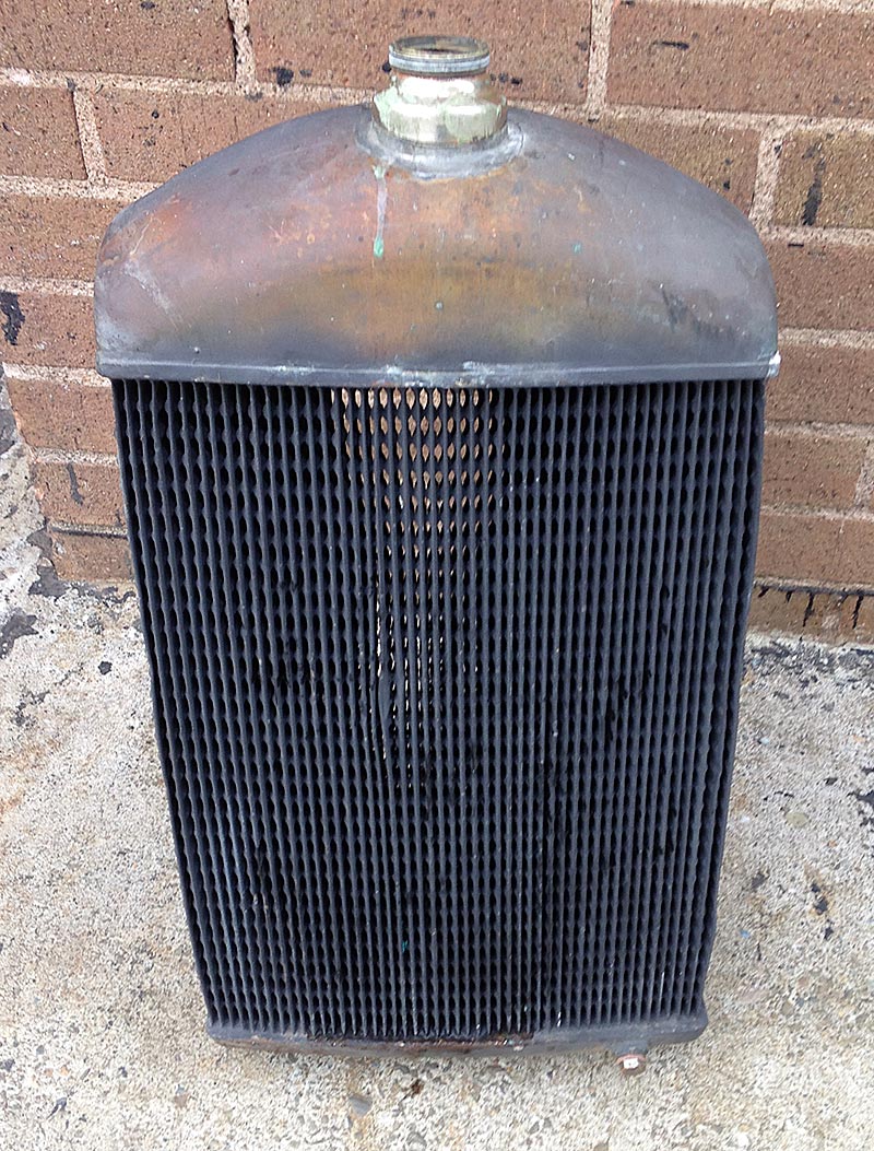 Singer Car Radiator Before & After