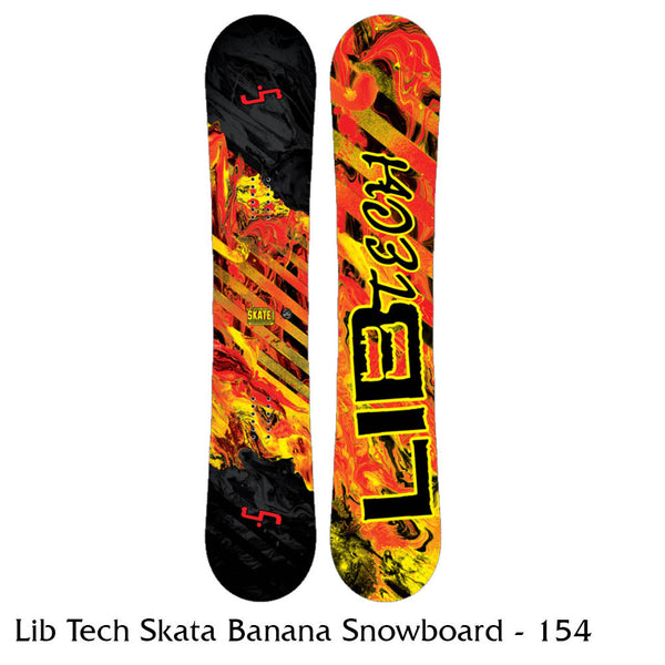 Billy Ga naar beneden Distributie 16-17 Lib Tech Skate Banana Snowboard – Vassar Outdoors