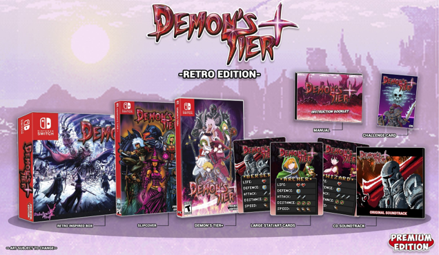 Demon's Tier+ - Nintendo Switch Release #03 - Retro Edition