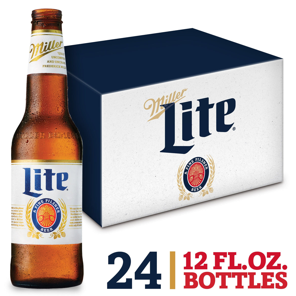 MILLER LITE 24PK LSE BTL Banks Wines & Spirits