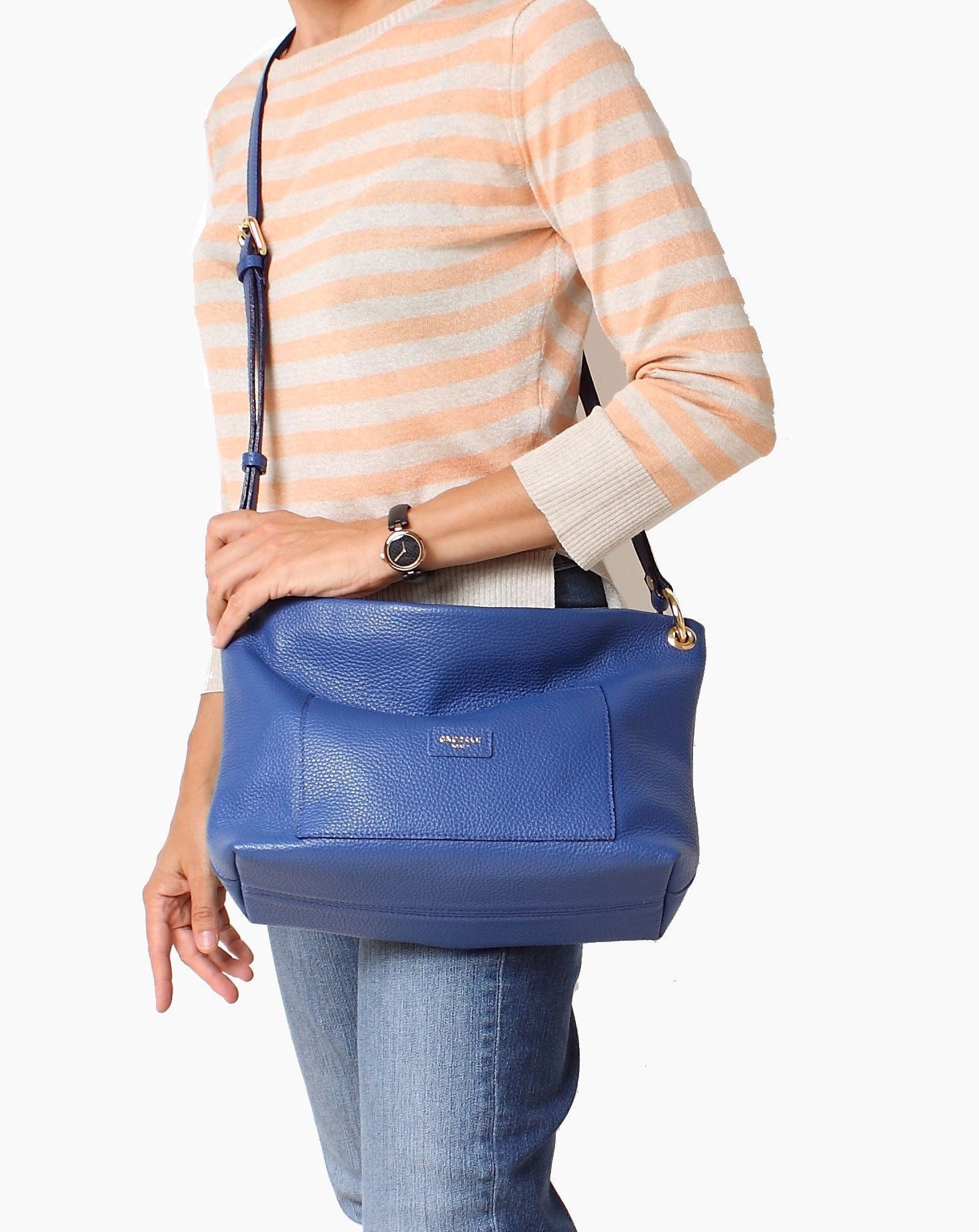 cobalt blue purse