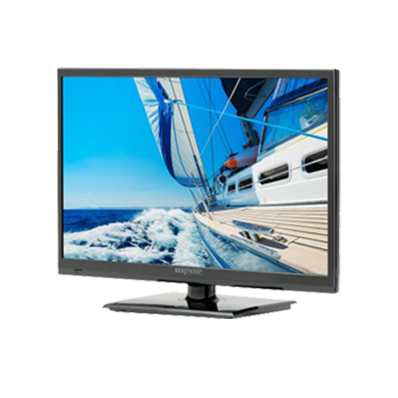 royalty mod Krudt TV, 22" 12V LED, with DVD, USB, 2x HDMI – Yacht Gurus, inc