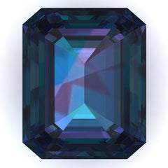 Chatham Alexandrite Emerald Cut - Fire & Brilliance