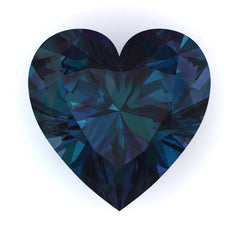 FAB Alexandrite Heart Cut - Fire & Brilliance