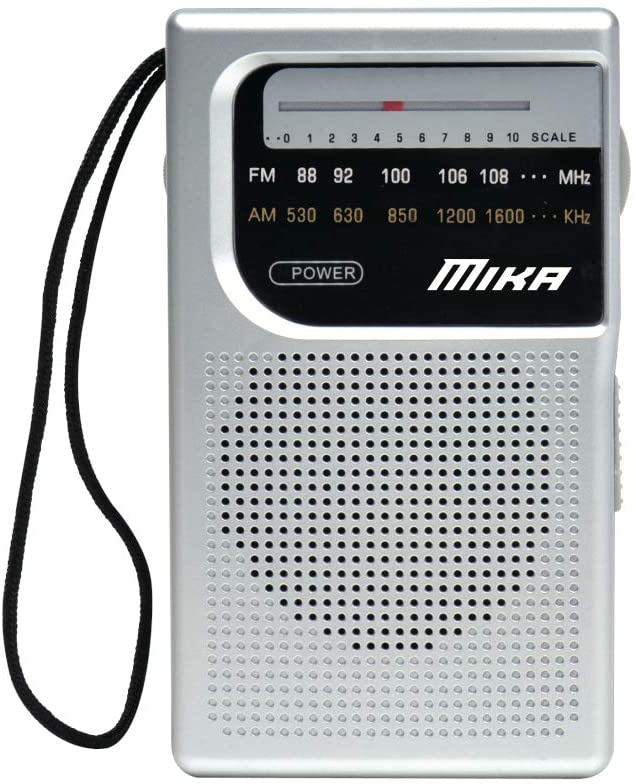 moeilijk Uitbreiden George Bernard AM FM Radio with Speaker and Earphone Jack, Small Transistor Radio, Ba –  mikaelectronics