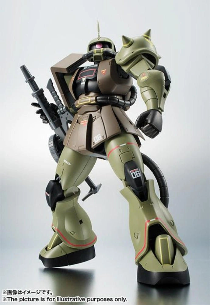 Gundam - ROBOT SPIRITS SIDE MS MS-06 ZAKU II Ver .. Real Type Color  Figure Bandai - Nekotwo
