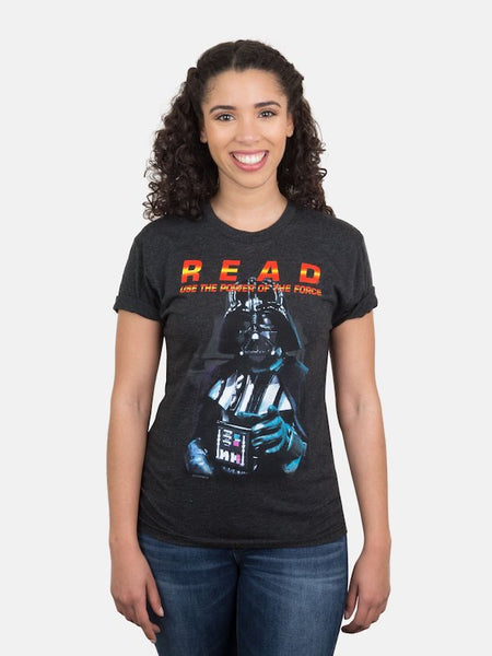 darth vader read shirt