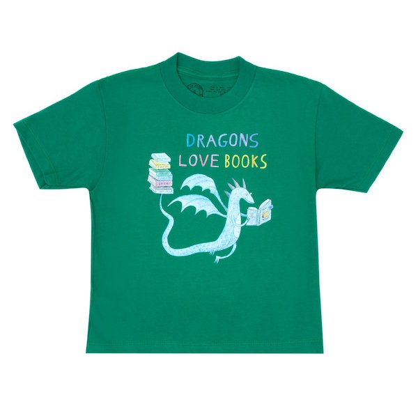 dragons love books shirt