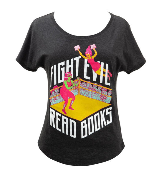 fight evil read books shirt