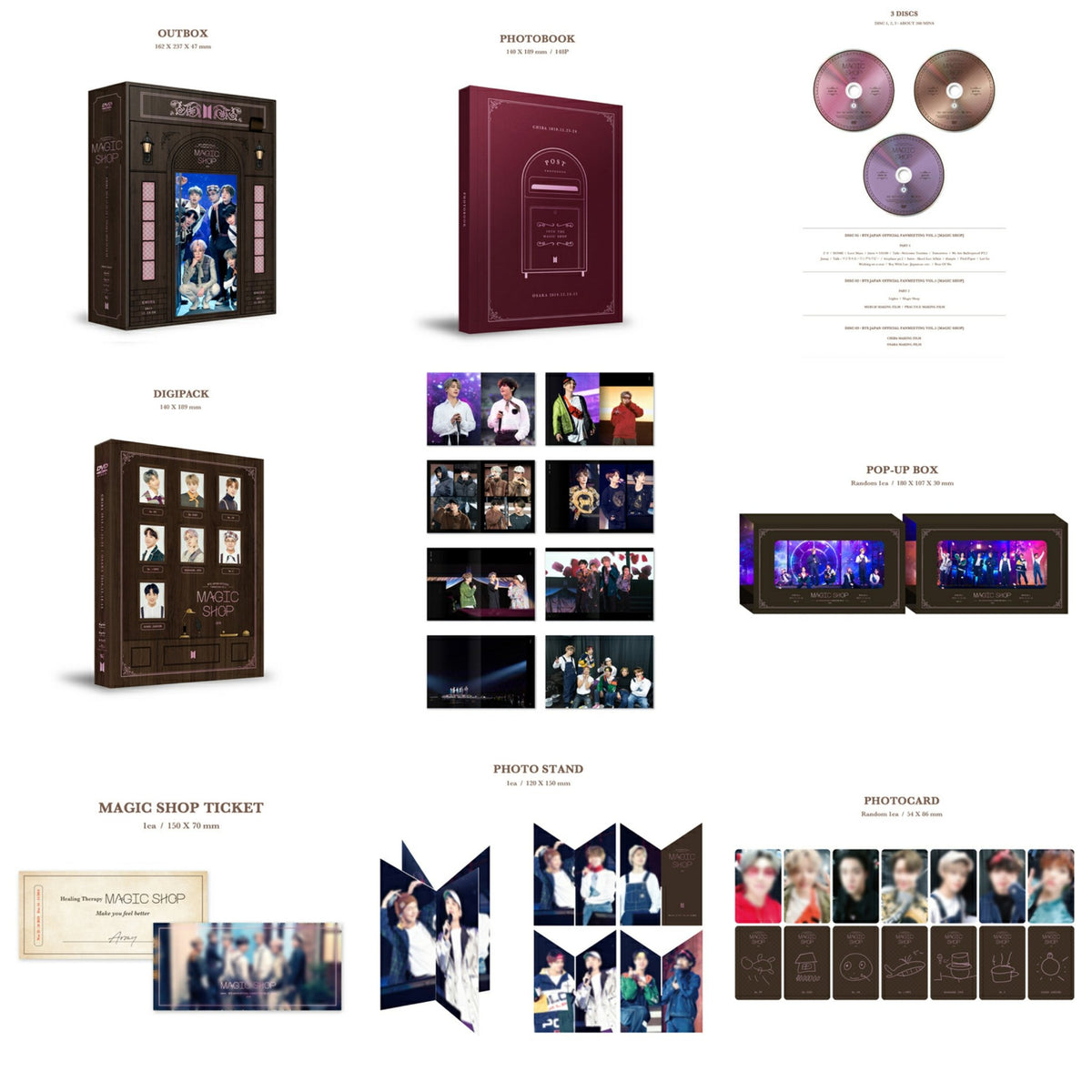 Dvd Bts Japan Official 5th Fanmeeting Magic Shop Hello Idols