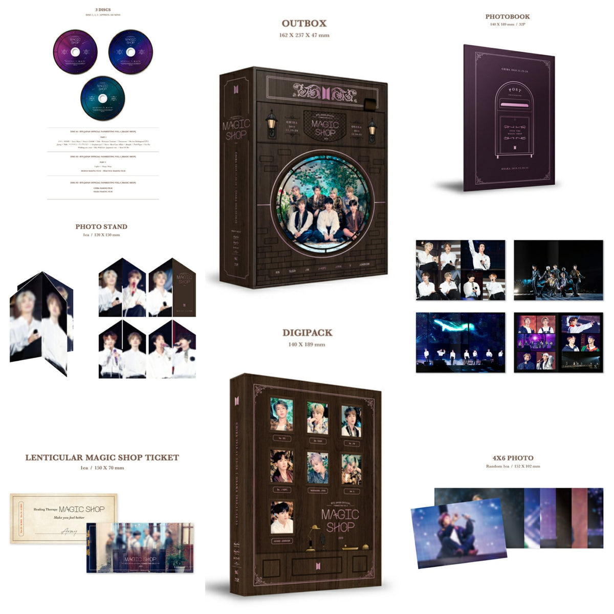 Blu Ray Bts Japan Official 5th Fanmeeting Magic Shop Hello Idols