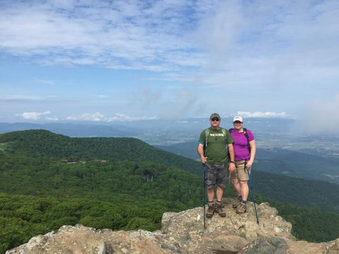 hiking in Virginia