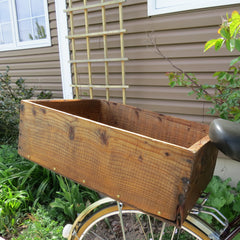 FreeLander Bicycles' Wooden Bicycle Crate