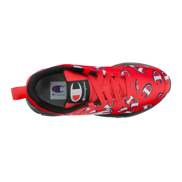 champion shoes all red