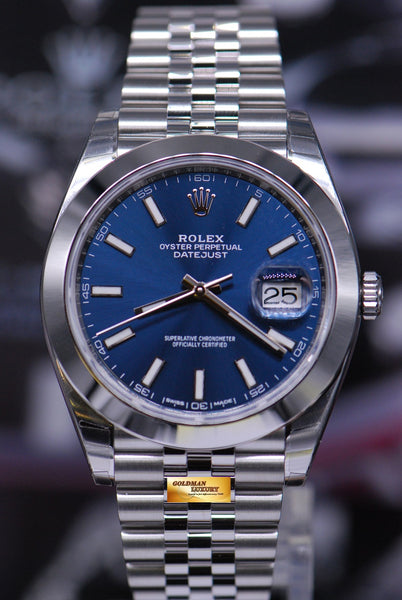 rolex 126 300 blue