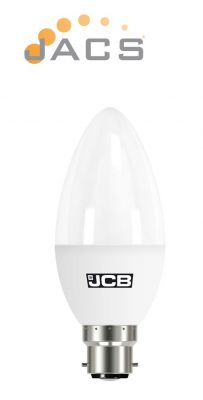 Jcb Quality 6W LED Candle 520lm OPAL B22 4000k