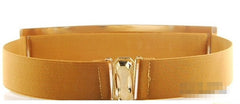 Gold Metal Mirror Face Belt