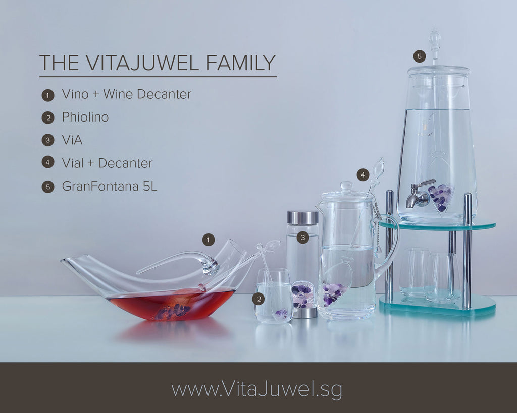 The VitaJuwel Family - Complete Line of Products Availble