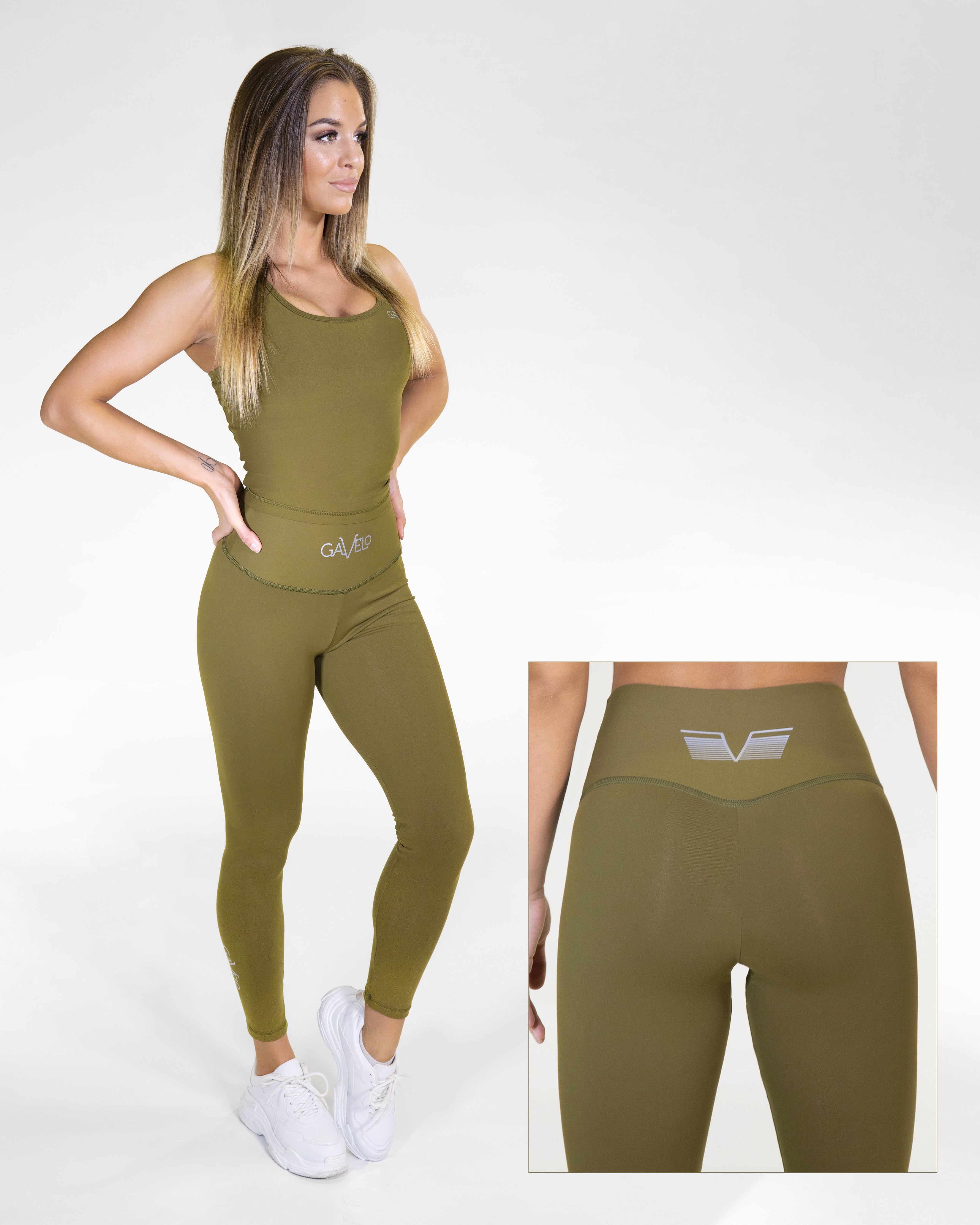 Gavelo Seamless Booster Leggings - Forest Green – Urban Gym Wear
